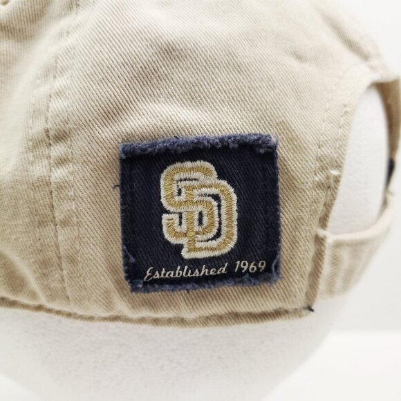 San Diego Padres Hat Baseball Cap Strapback MLB Distressed Low Profile New - Picture 5 of 12
